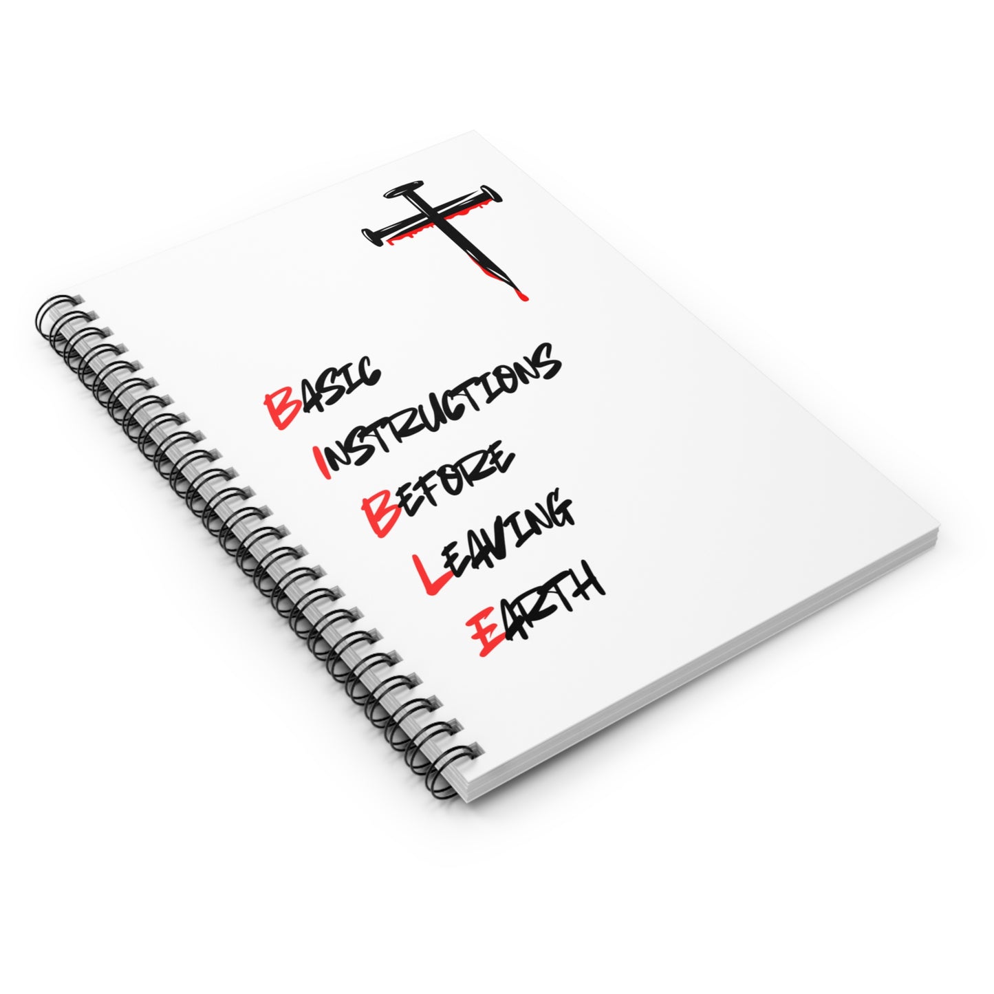 Spiral Notebook - Ruled Line (BDA)