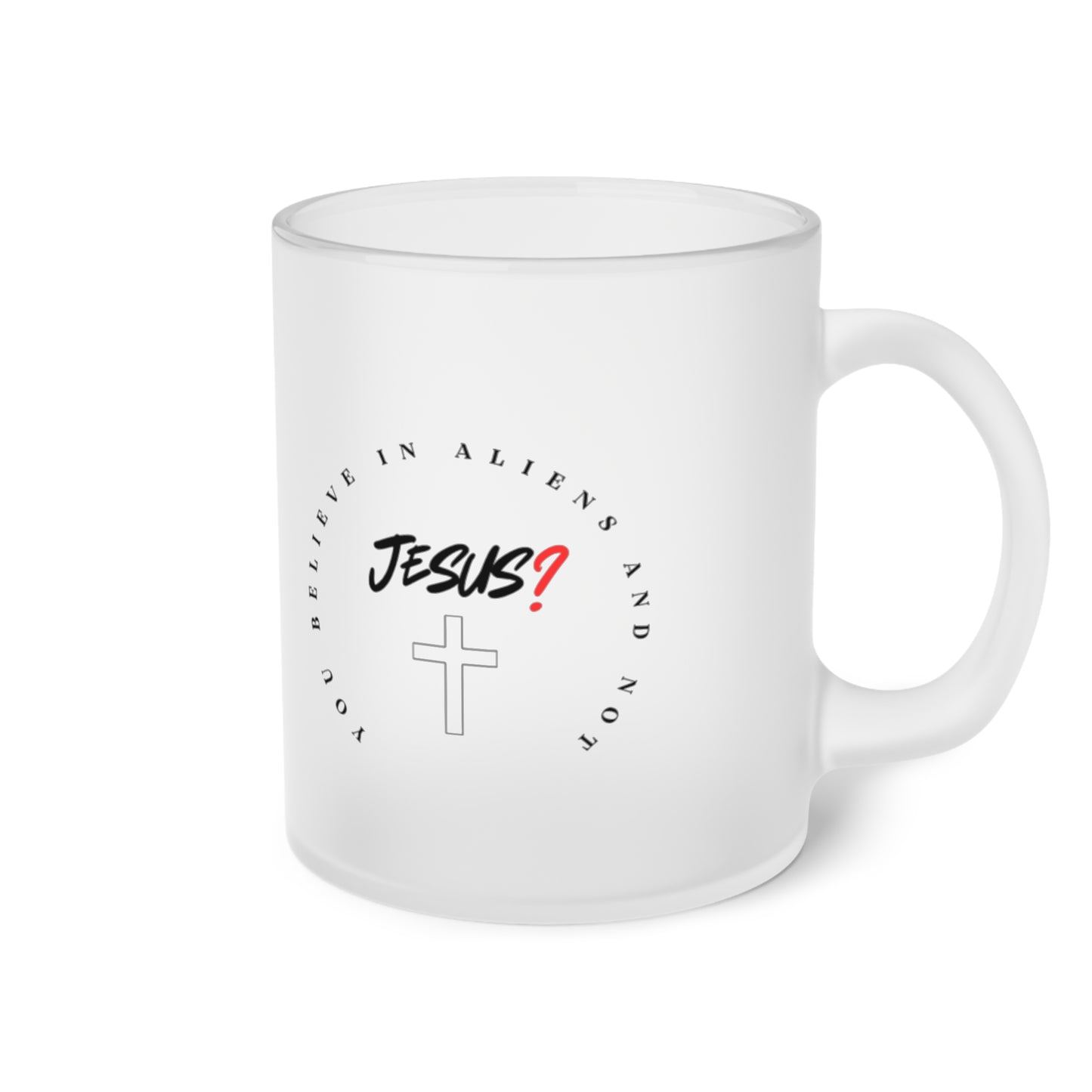 Frosted Glass Mug (BDA)