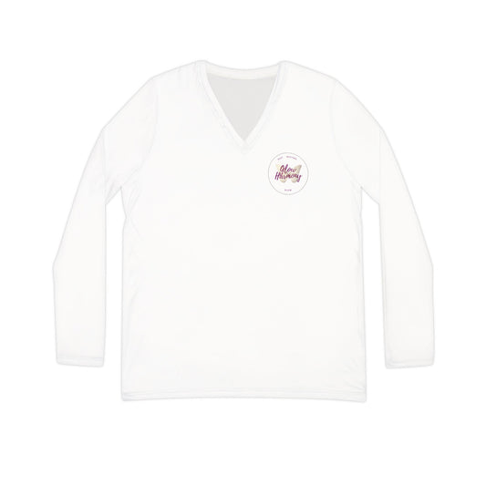 Women's Long Sleeve V-neck Shirt (AOP)
